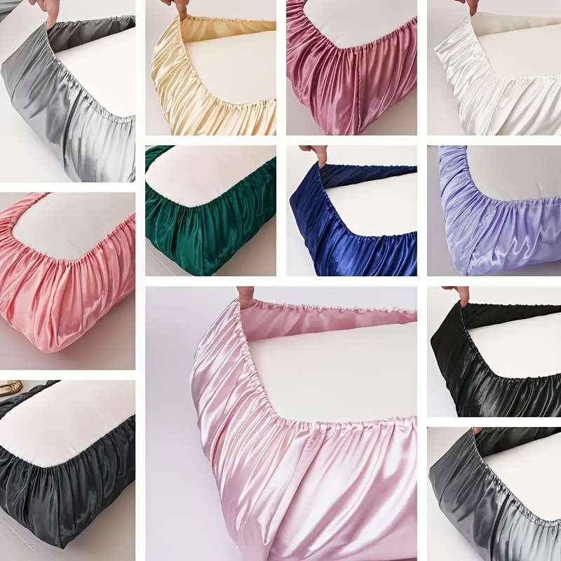 Satin Pillowcase Color   Black 24 Size50Cm*75Cm