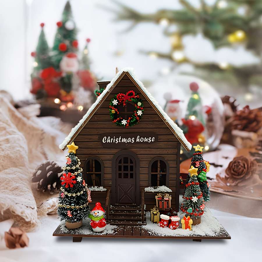 3D Model Desktop Ornaments Material Wooden