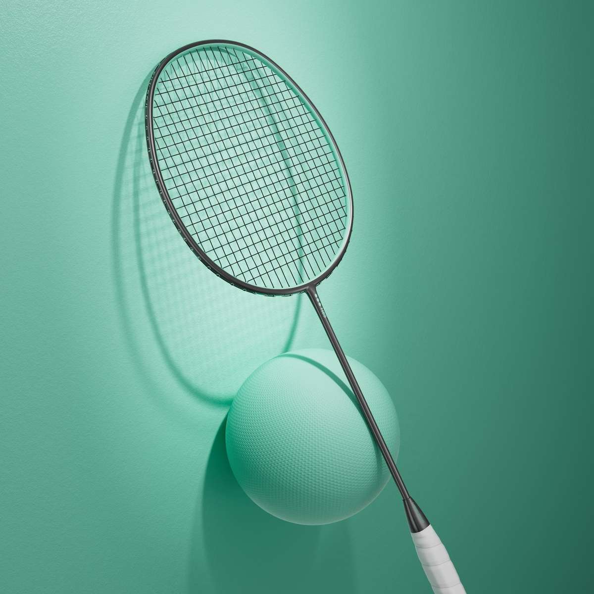 Badminton Racket Model S18U Laser White