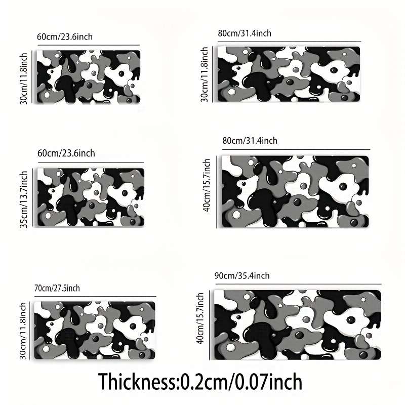 Mouse Pad Size 23.6X13.7Inch