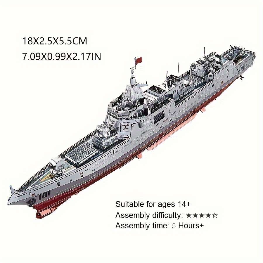 3D Jigsaw Puzzle Model Ship Items 055 Destroyer