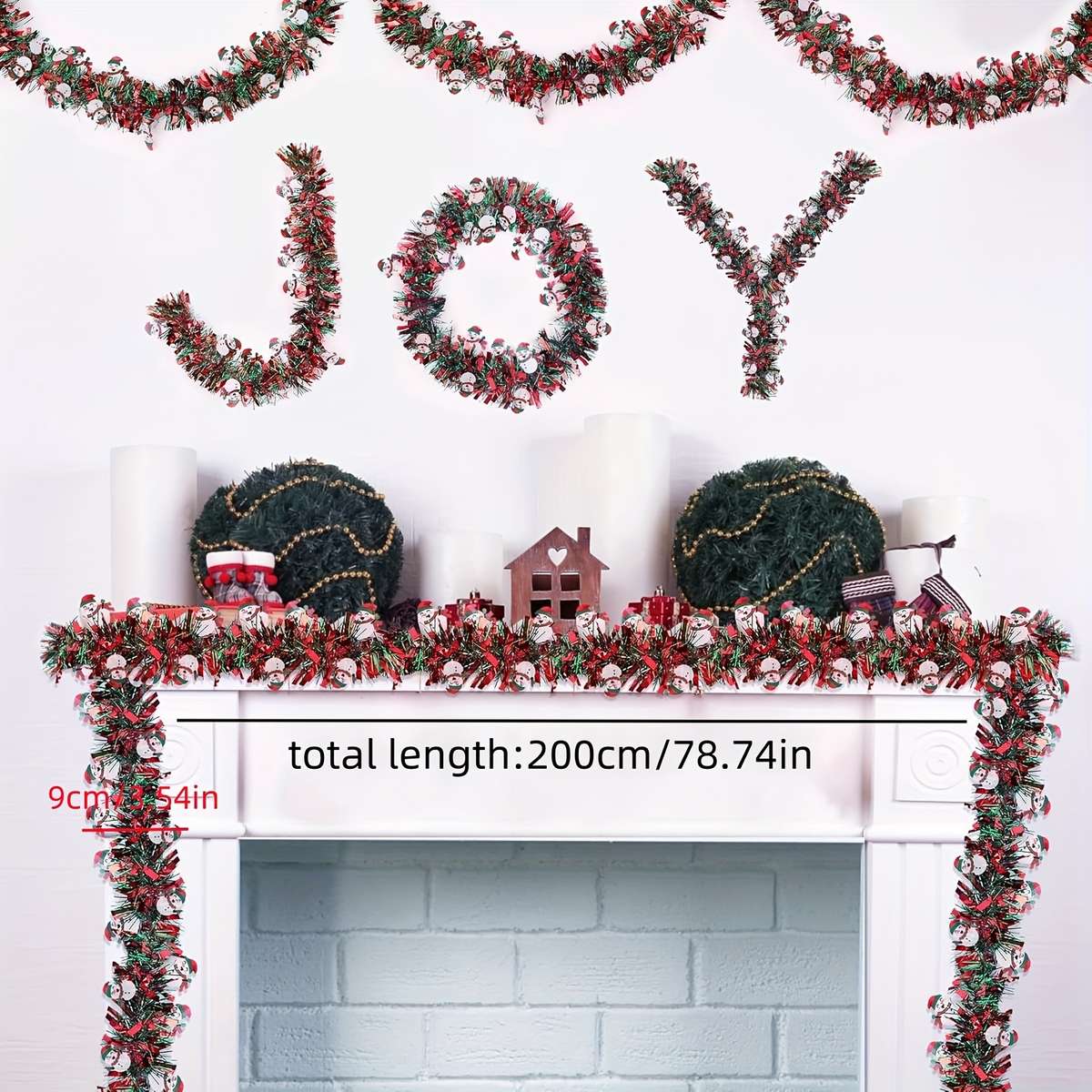 Christmas Lights 200.0 Cm Wreath One Piece