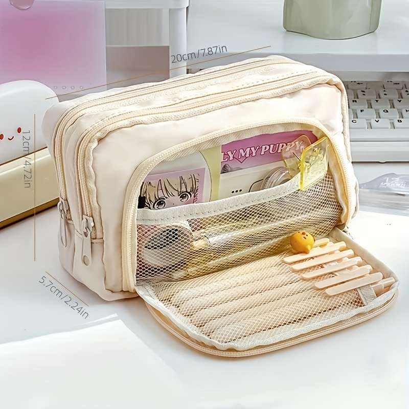 Storage Bag Color 3Pcs Ballpoint Pens