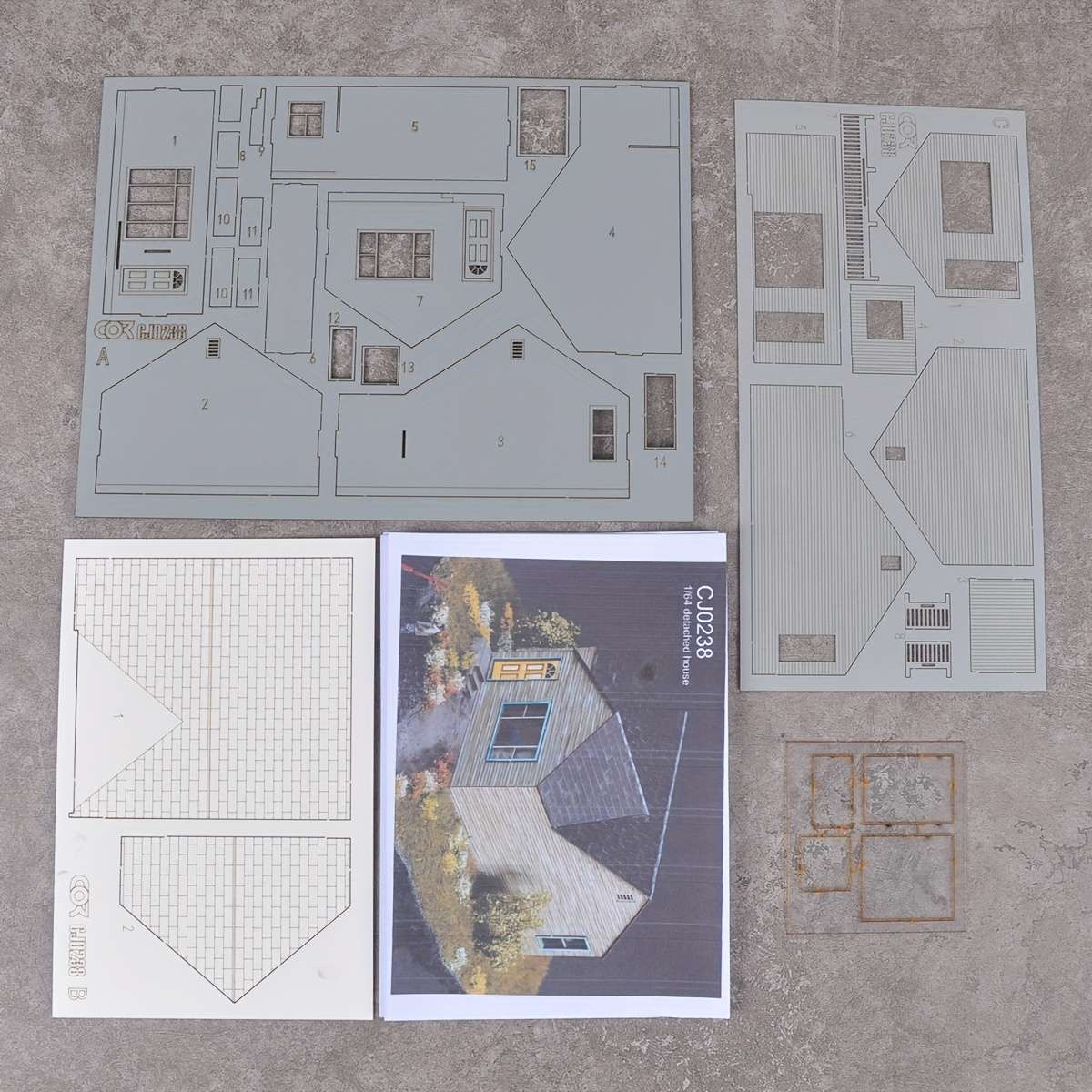 Building Toy Architectural Model Toy Set Quantity 1 Set