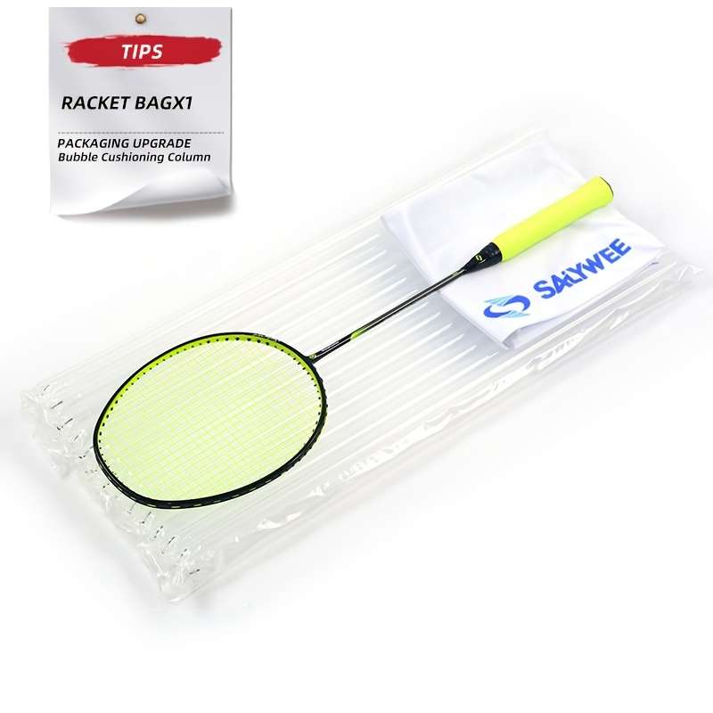 Badminton Racket Items Orange
