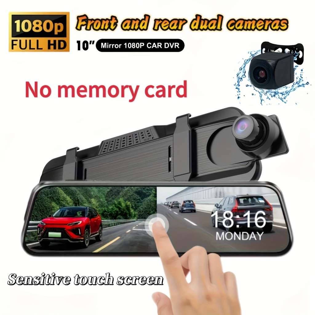 Dashcam Model Two Cameras One At The Front And One