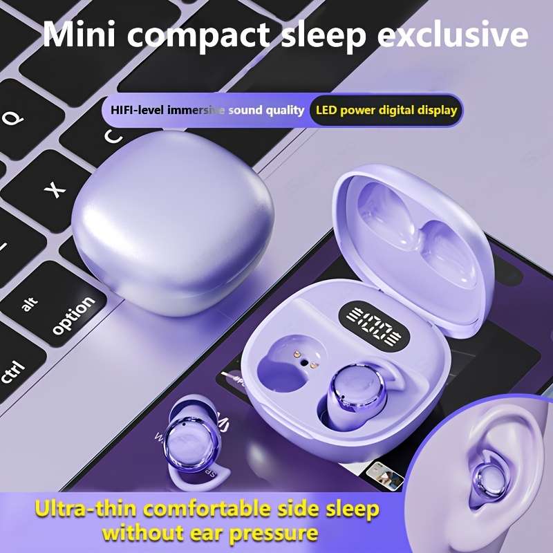 Wireless Headphones   Black-
