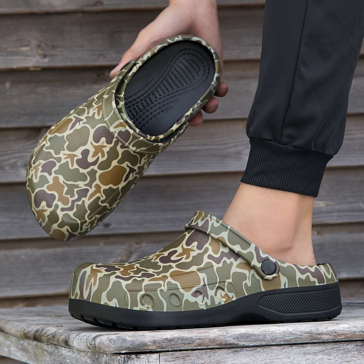 Sandals Color Yellow Camouflage Size Uk 9 Wide