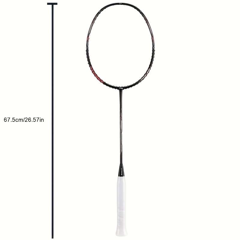 Badminton Racket Model Pearl White Single Stick 6U