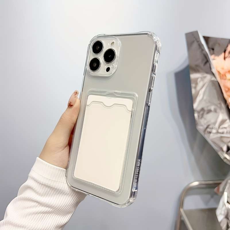 1Pc Transparent For iPhone 13 Phone Case Phone Cover