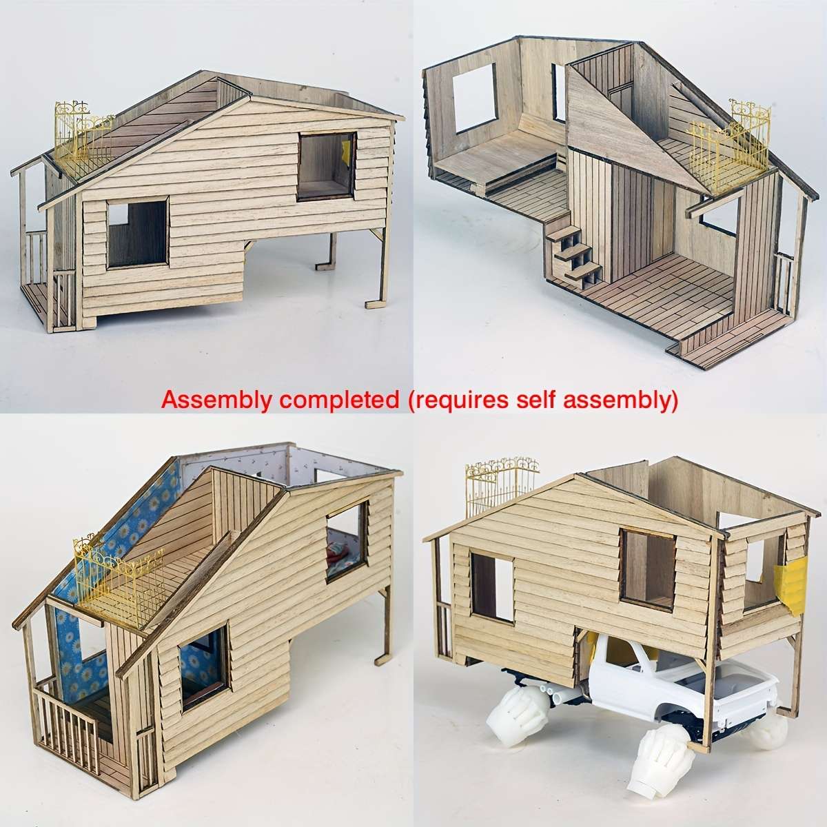 3D Building Model Puzzle Set Quantity 1 Set