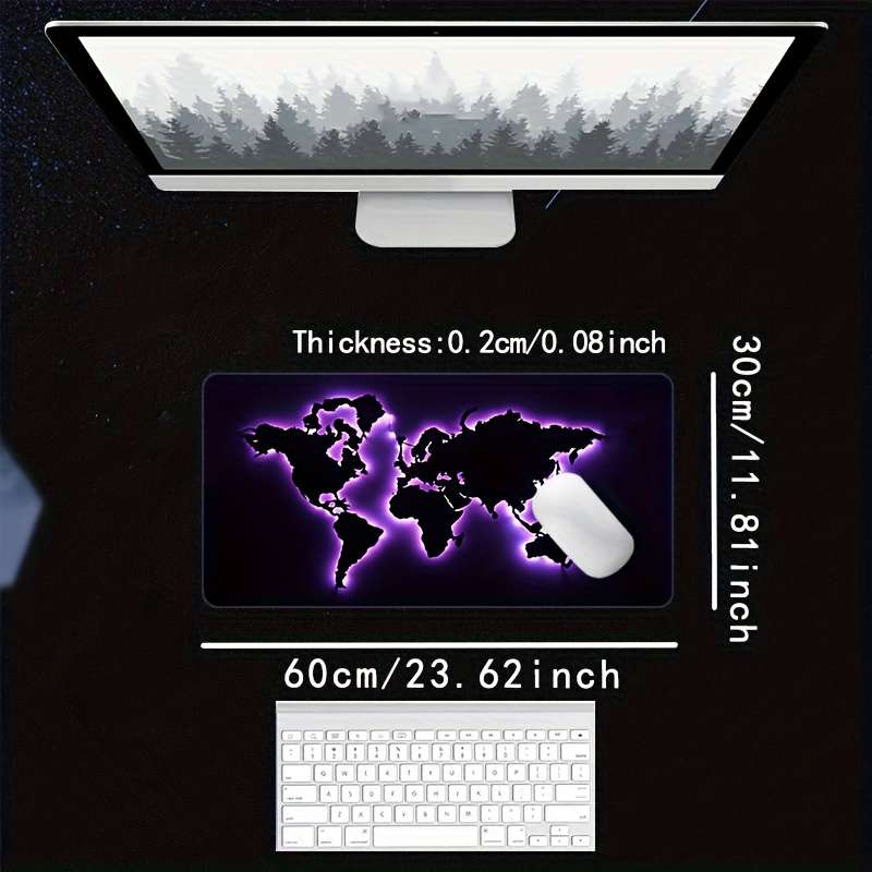 Mouse Pad Size 23.62X11.81Inch