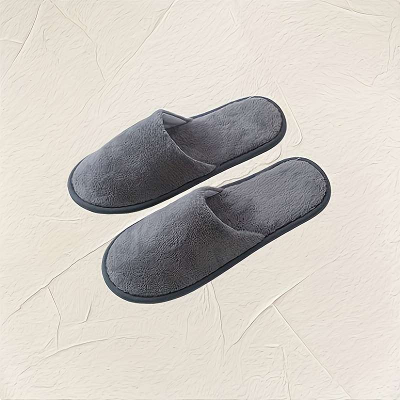 Cotton Slippers Color Grey Sizeone-Size
