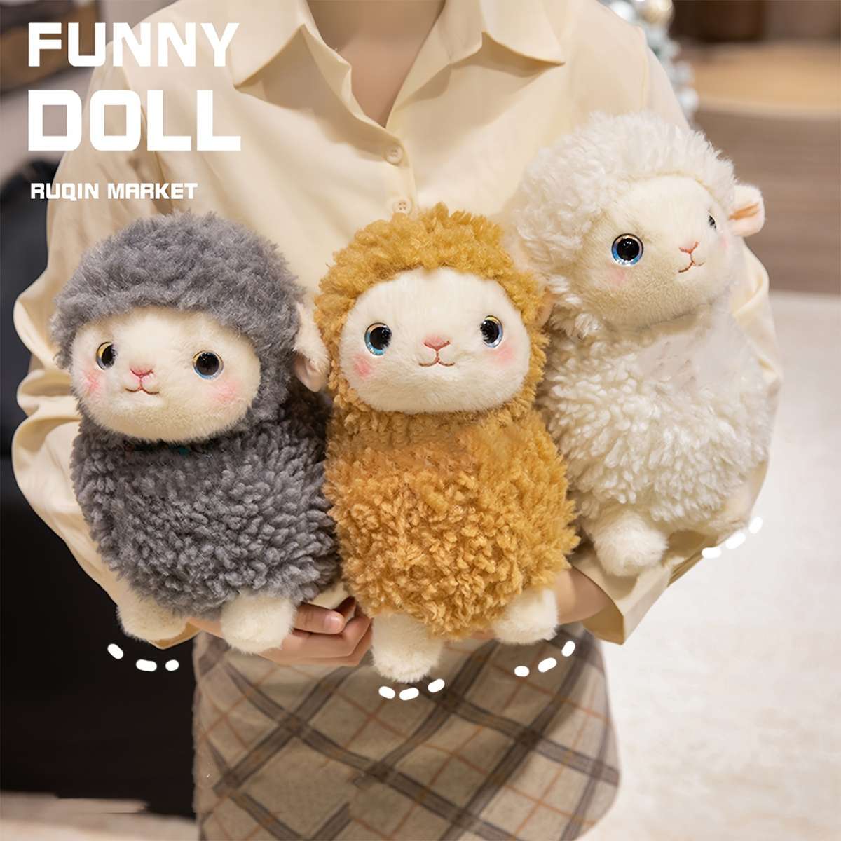 Plush Toyss color Gray