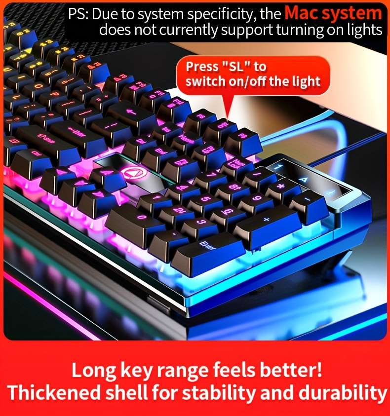 keyboard color Blue And White