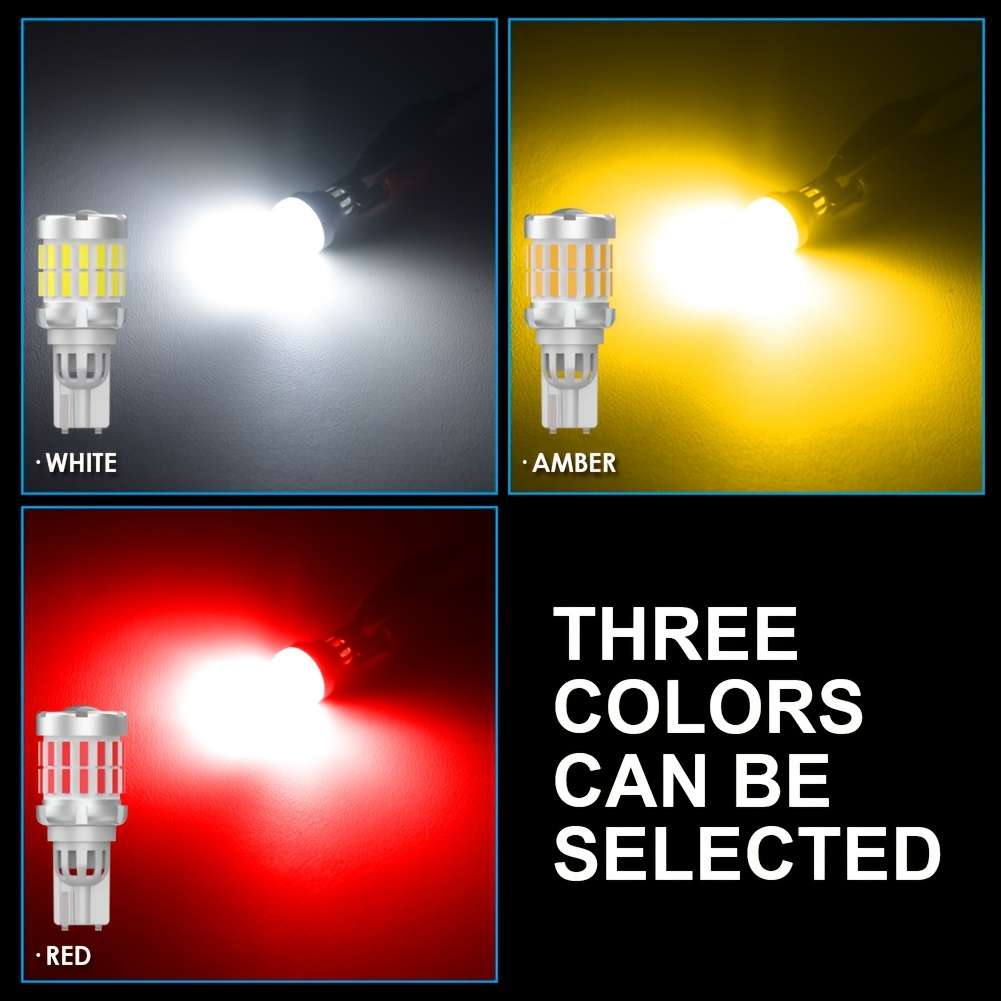 Car Lights Color White Model T15