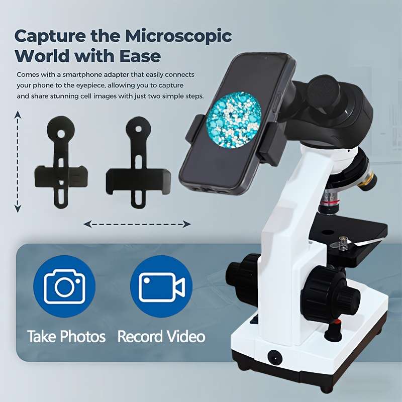 Advanced Biological Optical Compound Binocular Microscope Enhanced Four Hole