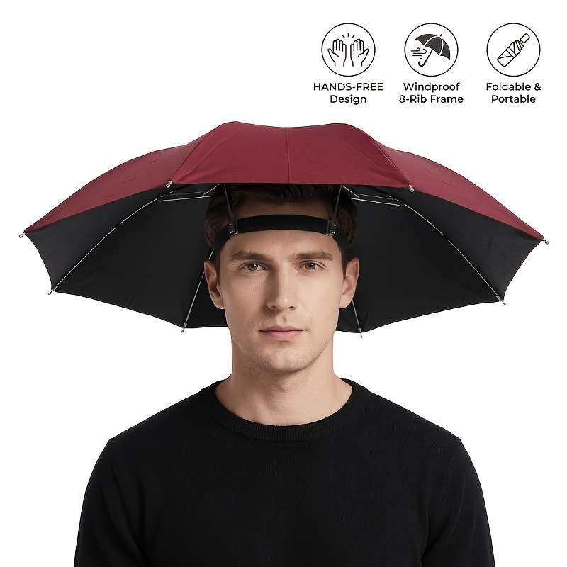 Umbrella Color 2Pack Wine Red