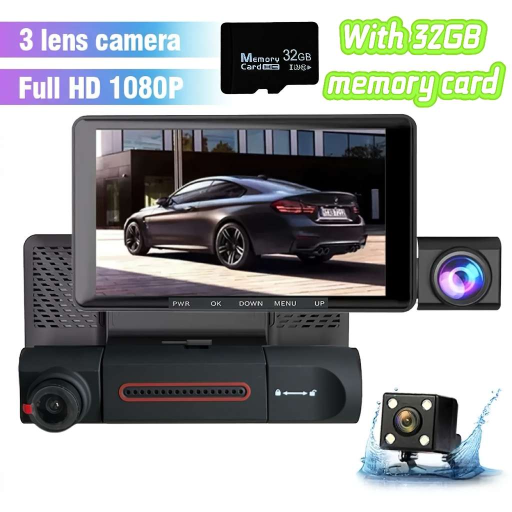 Dashcam Model 2 Front Internal Cameras  32Gb Memory Card