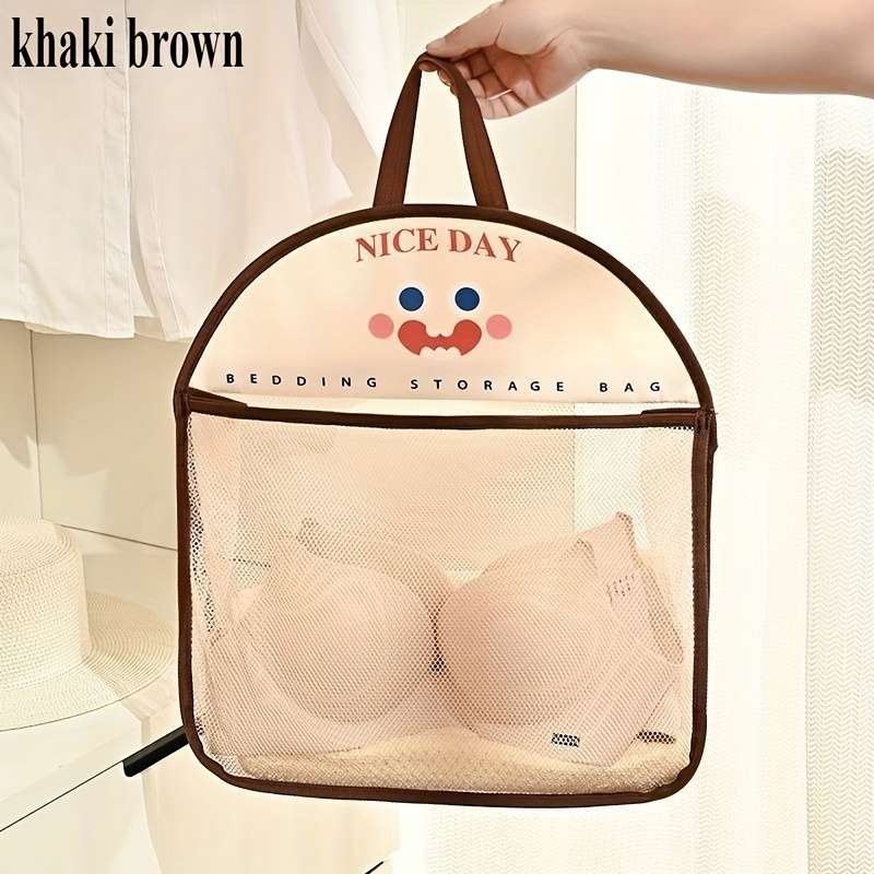 Elegant Versatile Durable Portable Large Capacity Hanging Storage Bag Polyester
