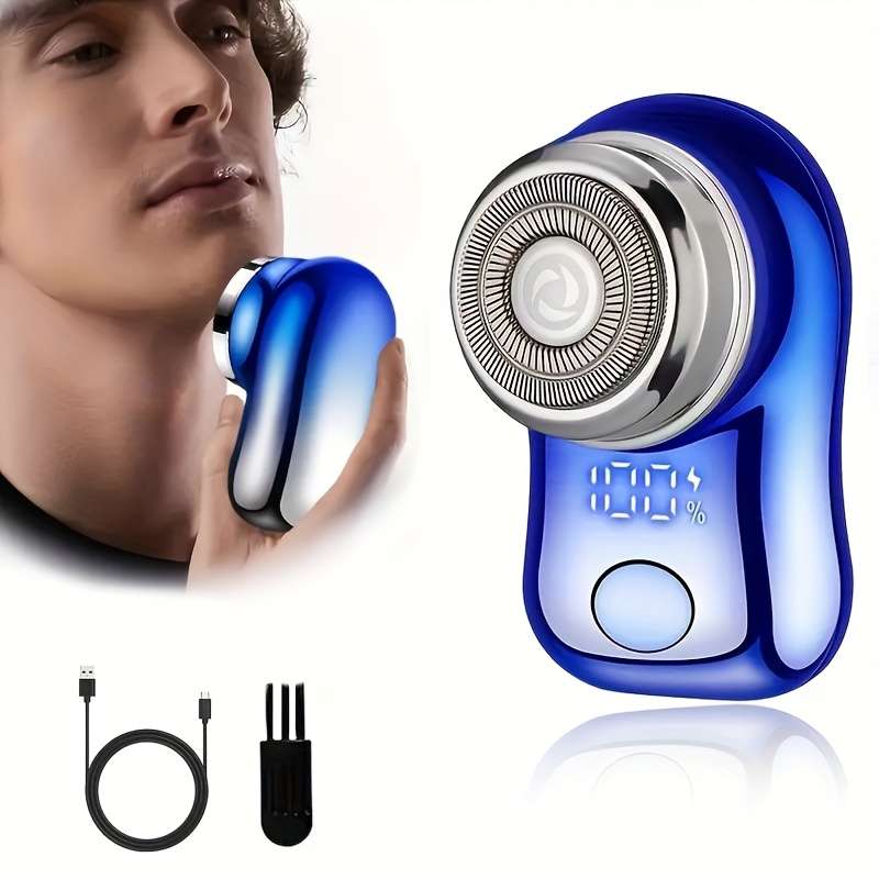 Sleek Portable Efficient Ultra Cordless Men'S Mini Portable Skincare Routine