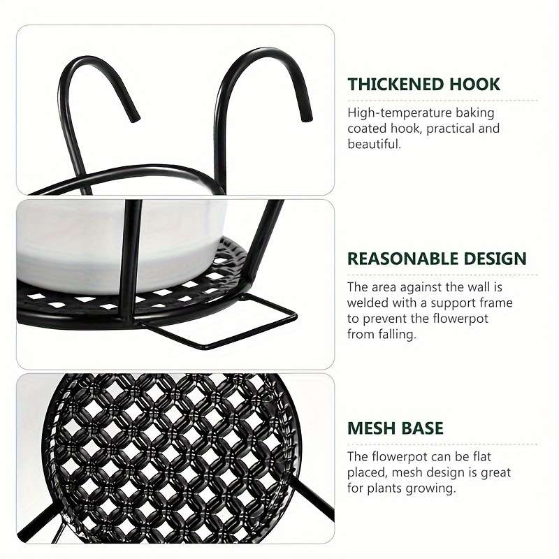Flowerpot Color Black