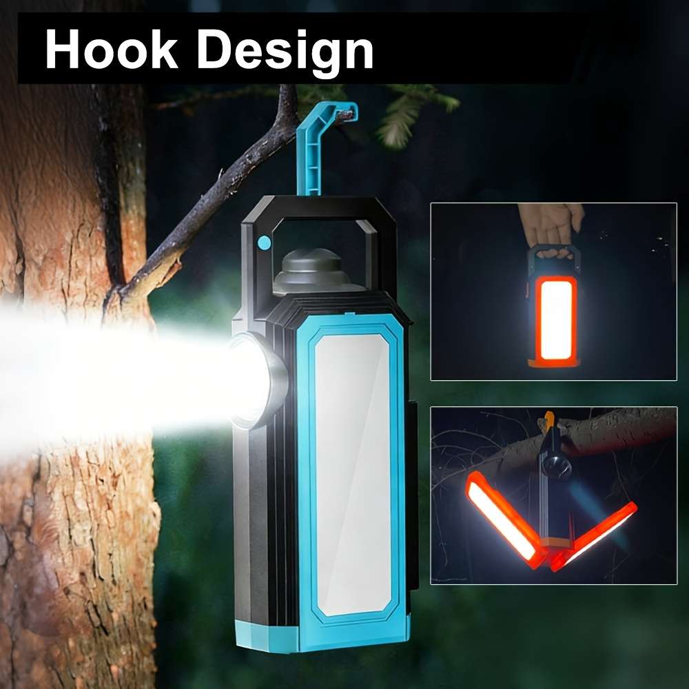 Solar Emergency Lights Items Blue Lamp