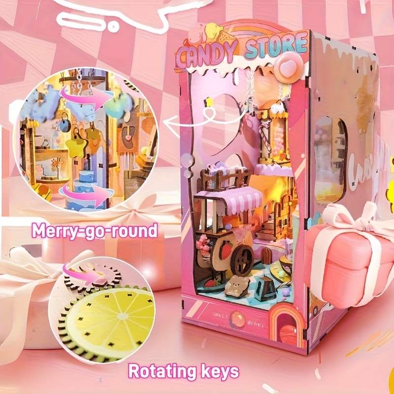 Building Toy Architectural Model Toy Set Color Sweetheart Story