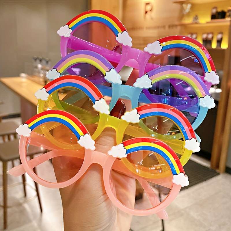 Kids Glasses Color 5 Pairs Of Glasses