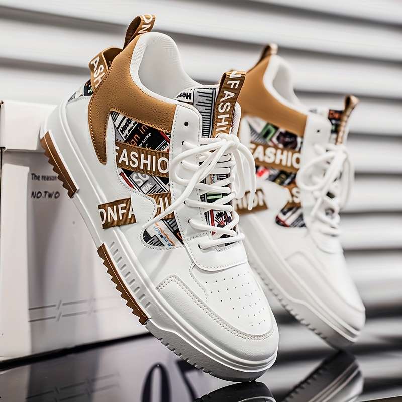 Sneakers Color White And Black Sizeuk 7