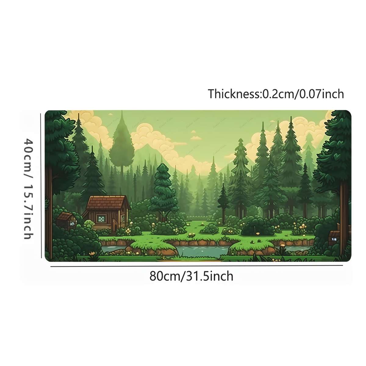 Mouse Pad Size 27.5Inch X 11.8Inch