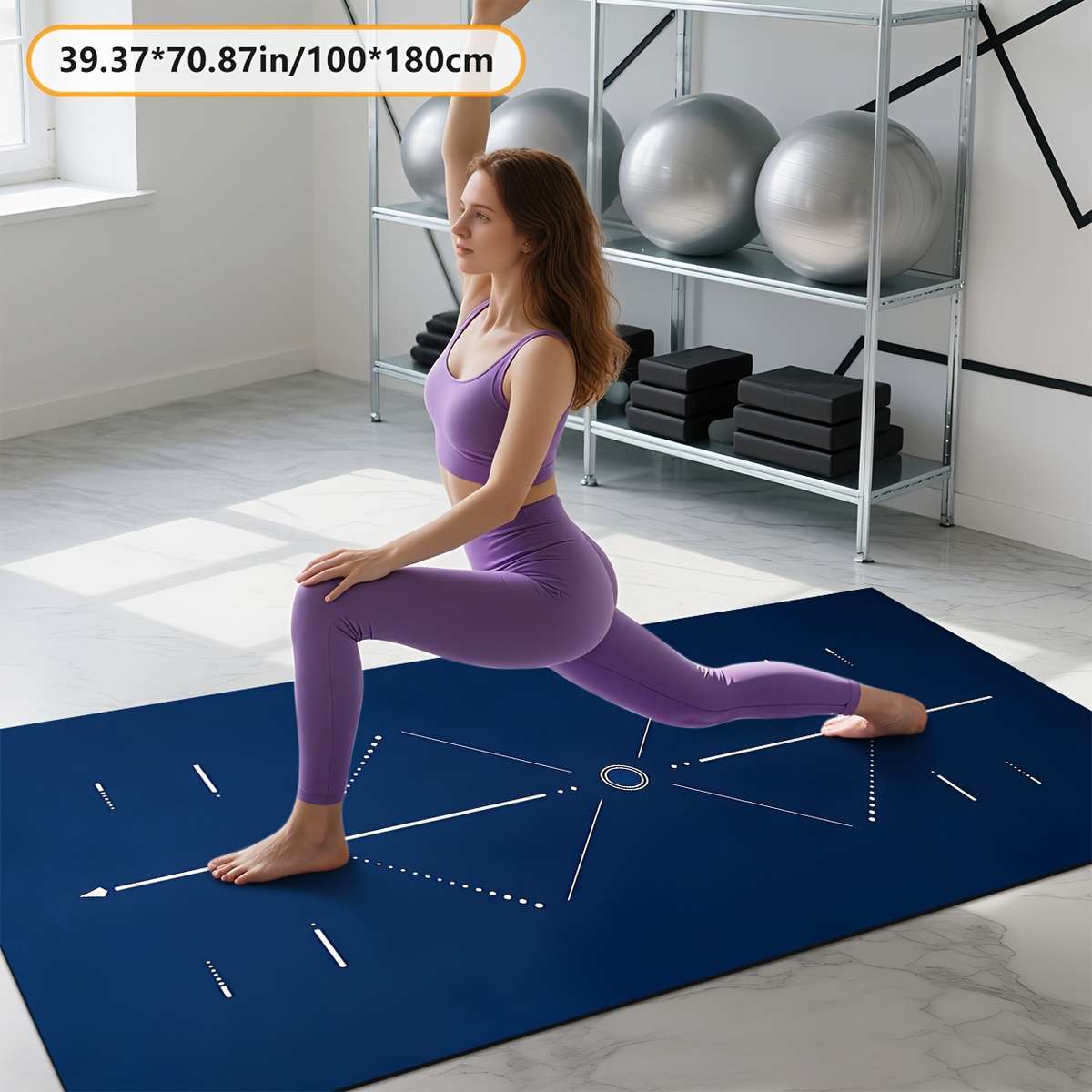 Yoga Mat 80*180Cm31.5*70.87In