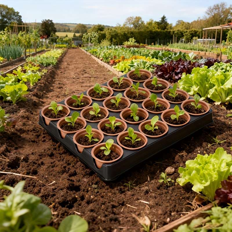 Flowerpot Quantity 20 Small Flower Pots  Add  1 Tray