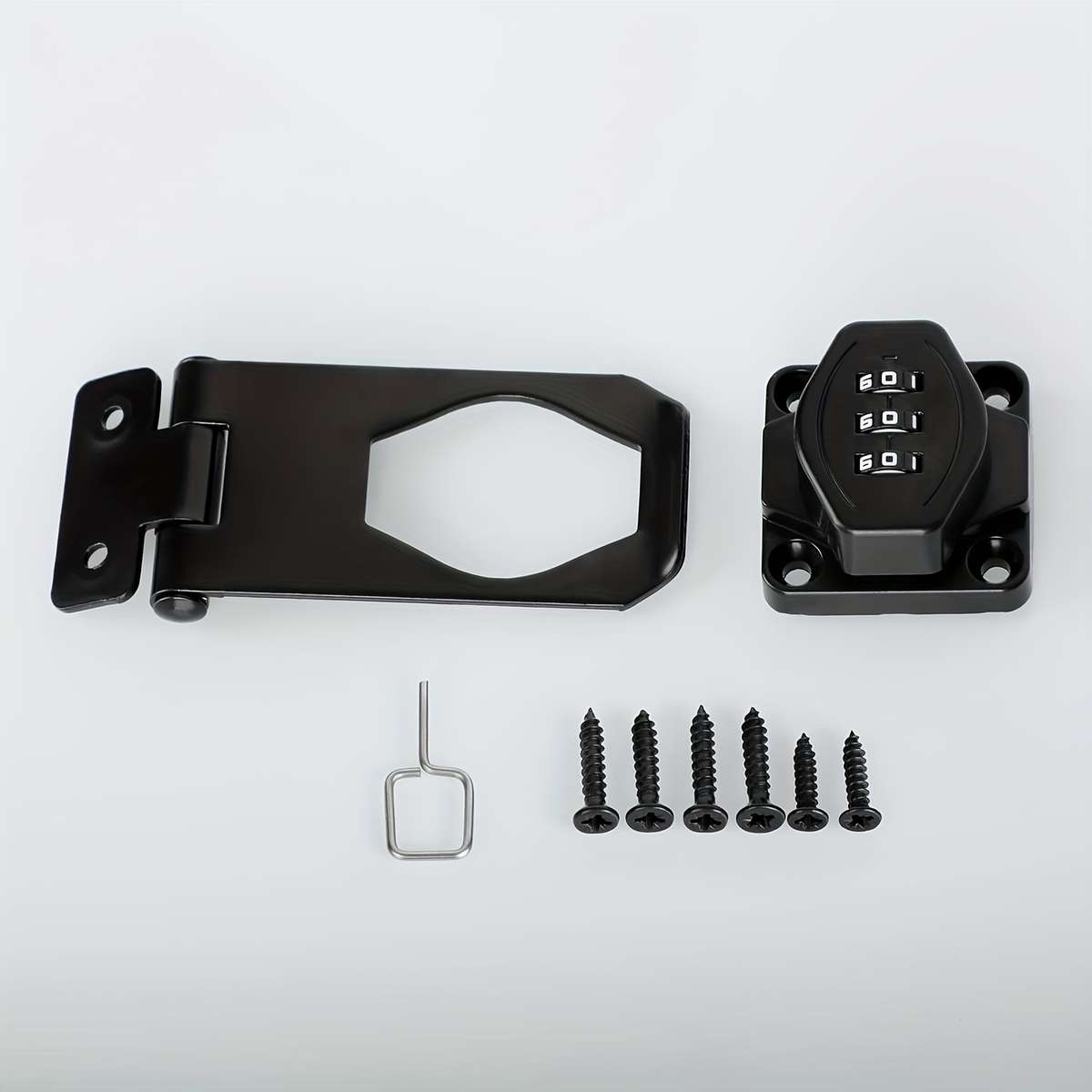 Lock Color Black Size 7.62 Cm