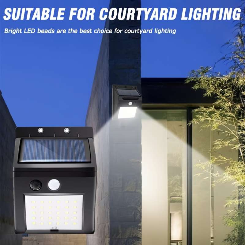 2pcs Outdoor Solar Light