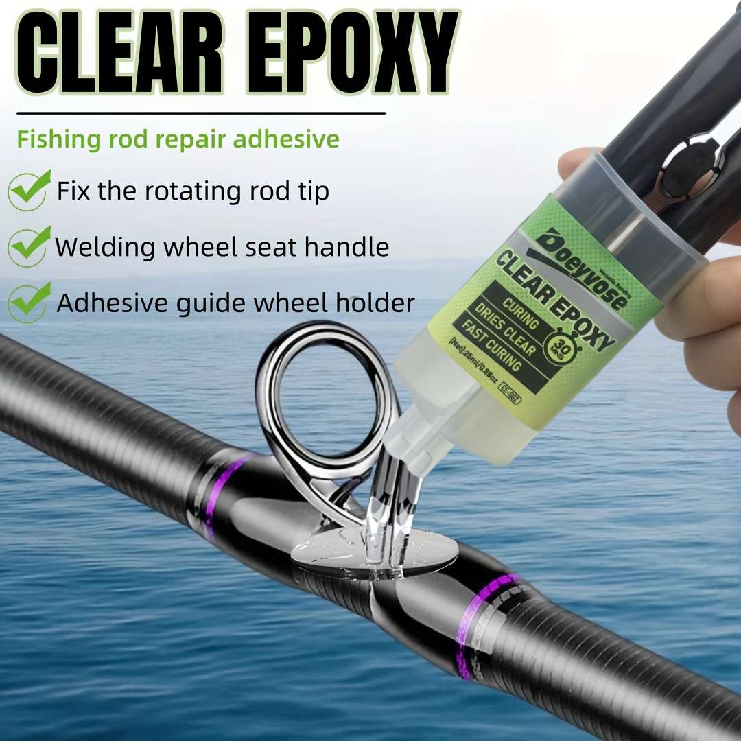 HeavyDuty Reliable Premium Adhesive Blend Long Lasting Doeyvose Clear Epoxy For