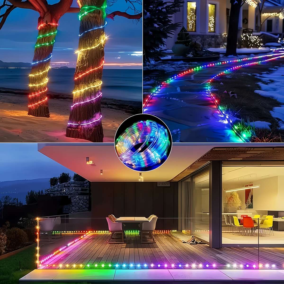 String Lights Color Multicolor Size7 Meters 23 Feet 50Led