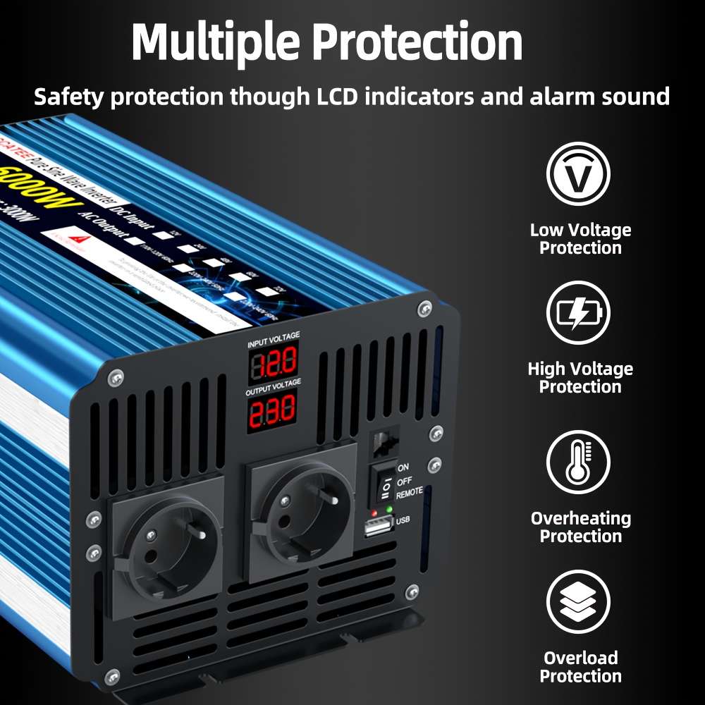 Inverter Model 24V6000W