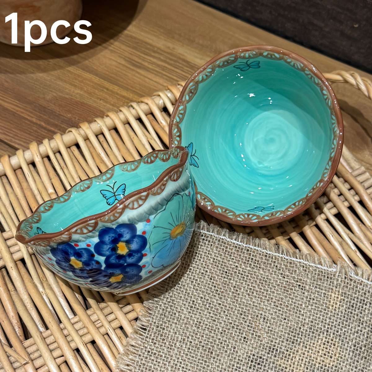 Bowl Color 11.43Cmblue