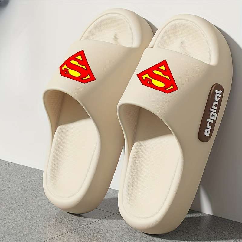 Men Slippers Summer Style White Size Uk 5.5 To 6