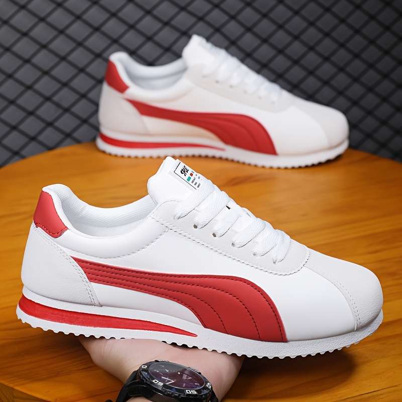 Sneakers Color White Red Sizeuk 7