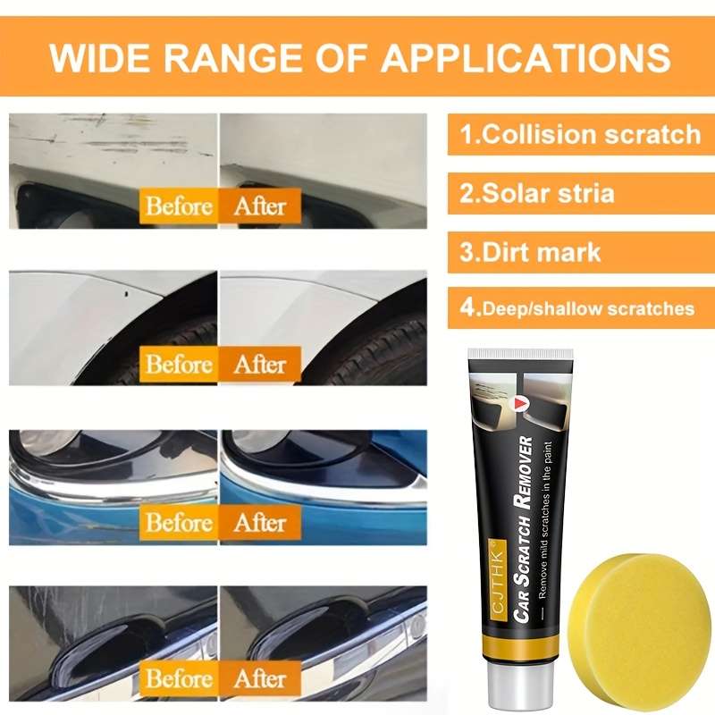 Car Scratch Repair Tool Capacity 100Ml Add Sponge
