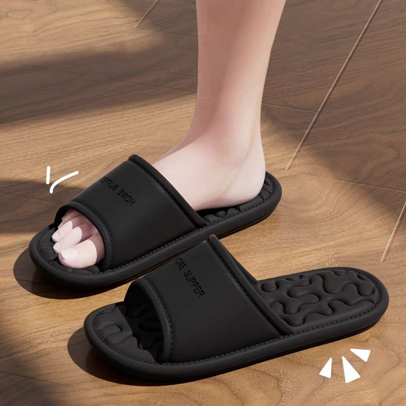 Men Slippers Summer Style Grey Size Uk 6.5 To 7