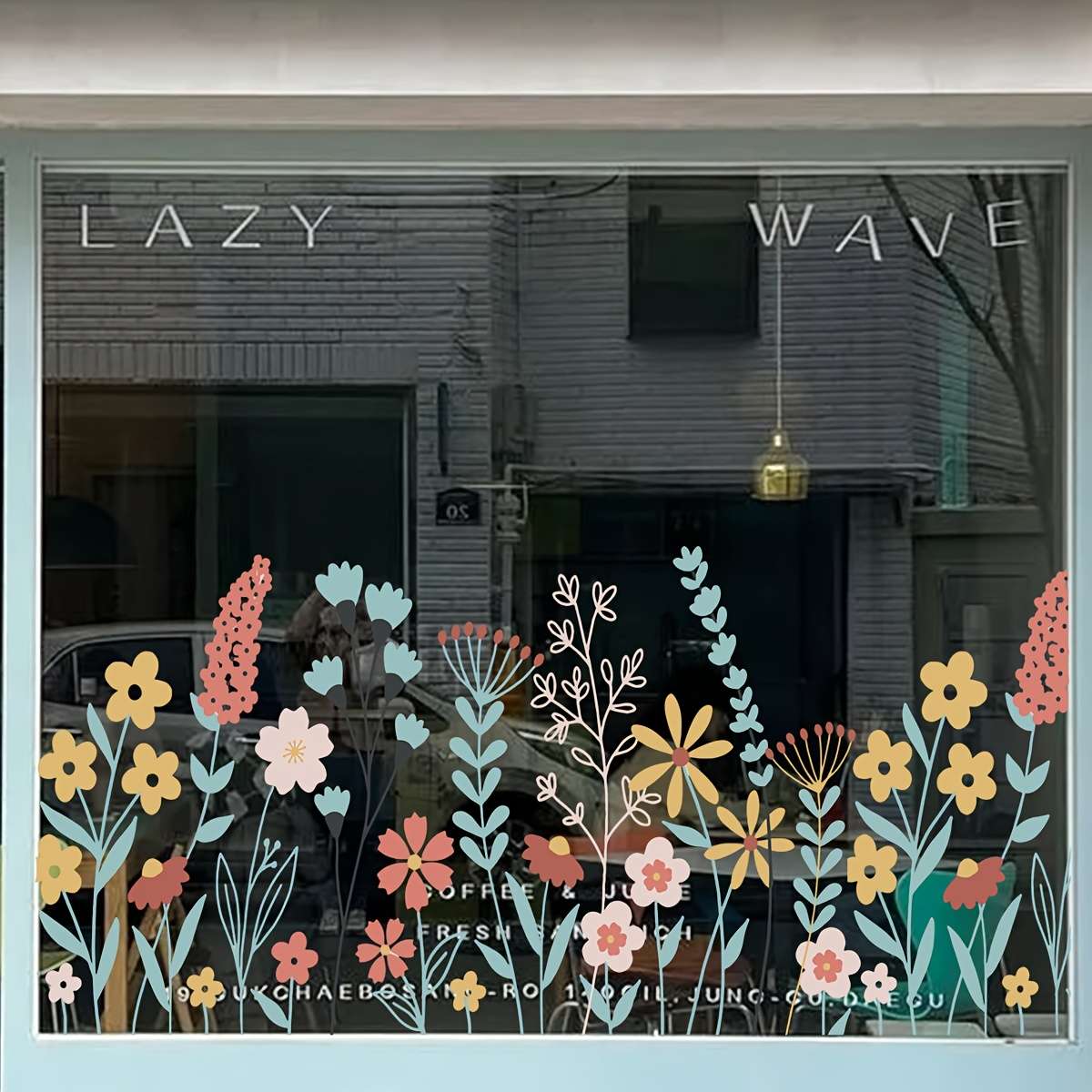 Window Stickers Size 30*60Cm*2Pcs