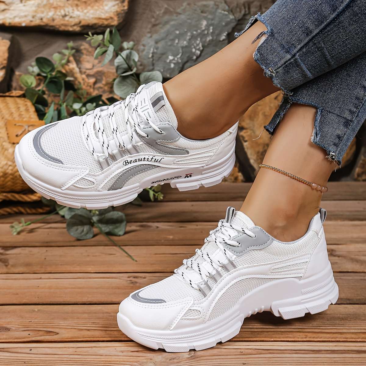 Women S Sneakers Color Grey Sizeuk 5