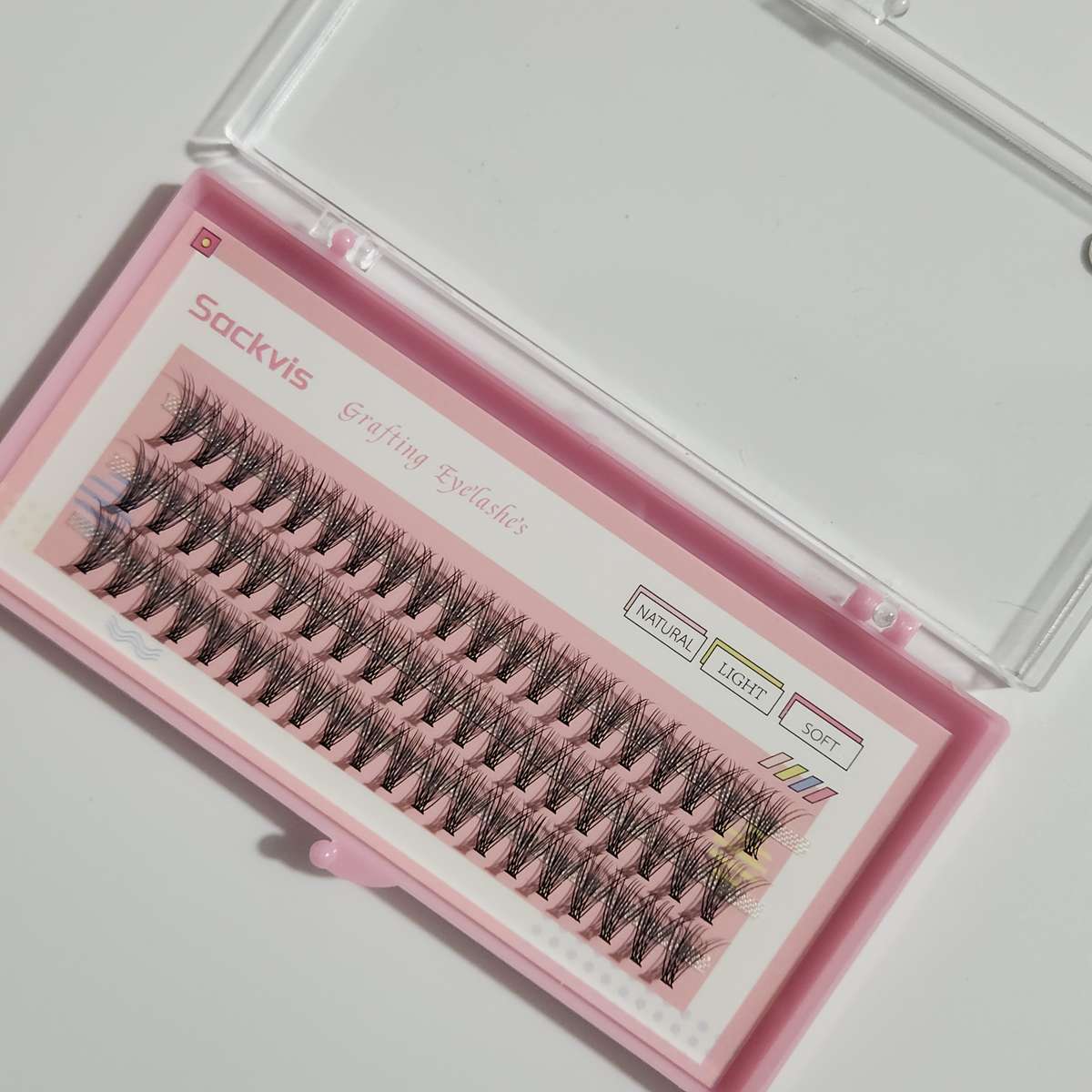 Natural Wispy Individual Lashes Model 20d 12mm 10 Boxes 14mm