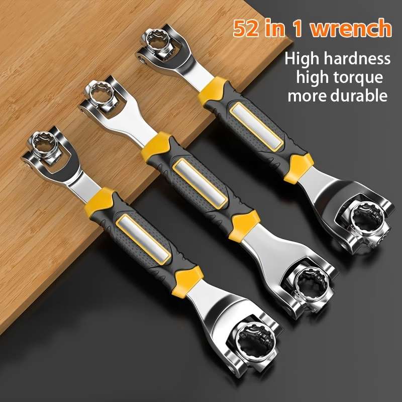 52-in-1 Multi-Function Socket Wrench Set with Anti