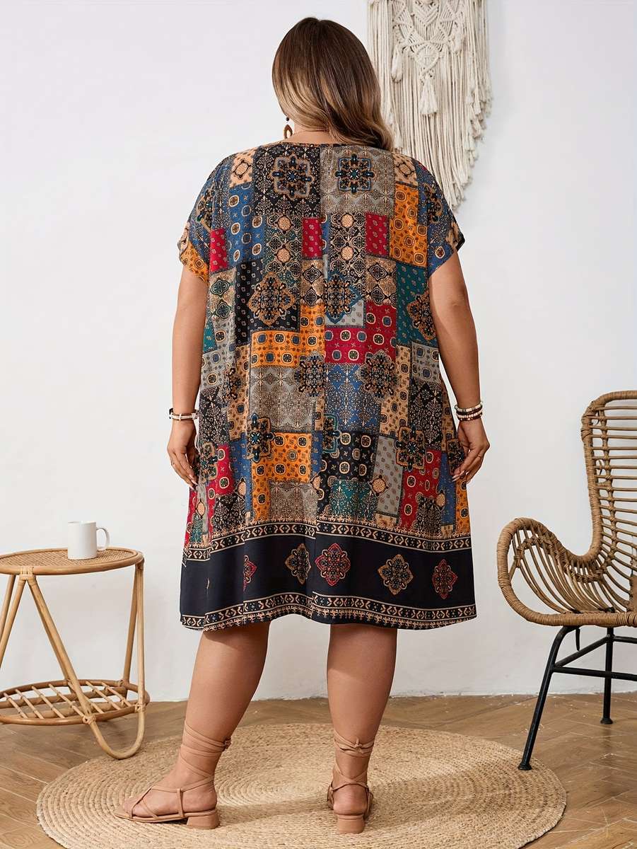 Women S Dress Color Olive Brown Size 5Xl