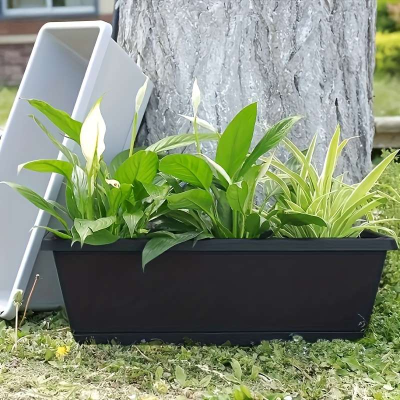 Flowerpot Style Rectangle Quantity2Pcs