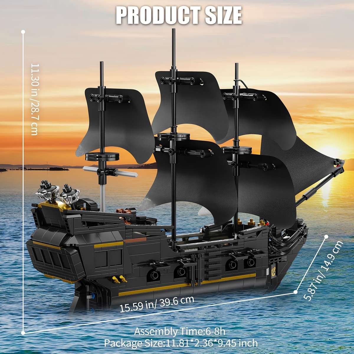 3D Jigsaw Puzzle Model Ship